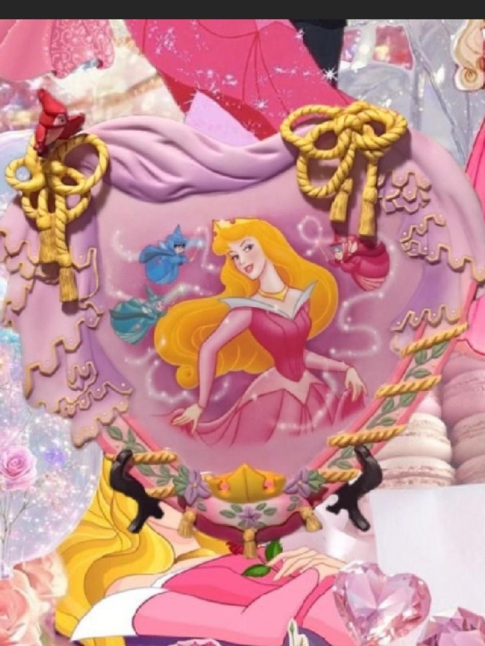 VTG 2001 Bradford Exchange Disney Princess Sleeping Beauty Collectable Plate COA
